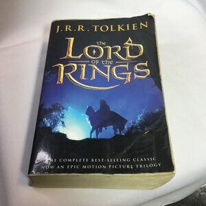 Lord of the Rings Trilogy One Volume Edition JRR Tolkien THREE BOOKS IN ONE